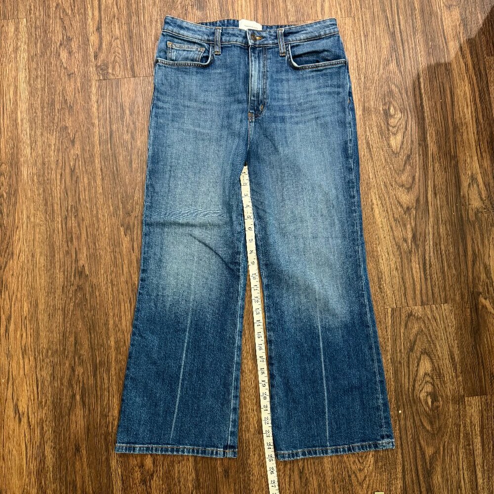Current / Elliott Cropped Wide Leg Jeans - 31 - Excellent Condition